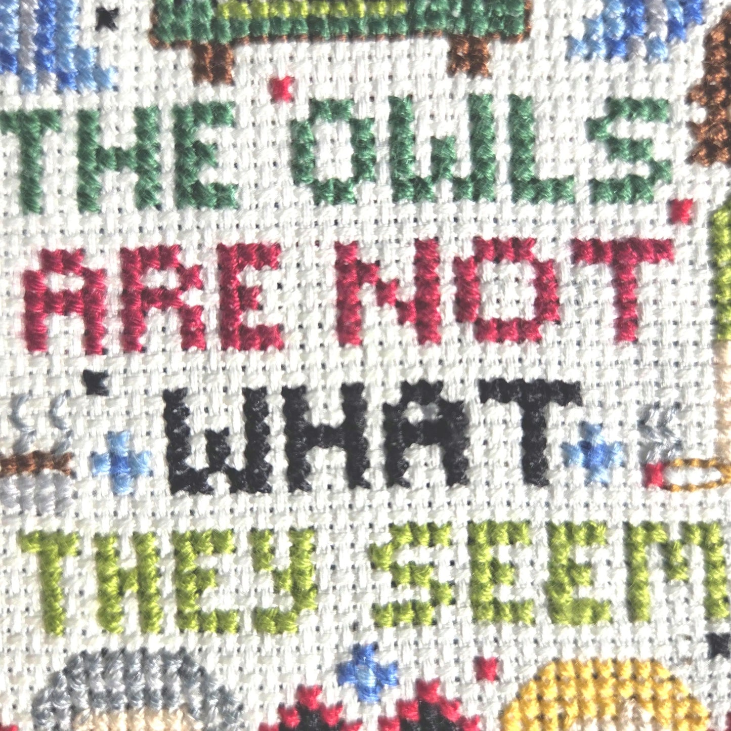 Twin Peaks Cross Stitch Pattern PDF Download