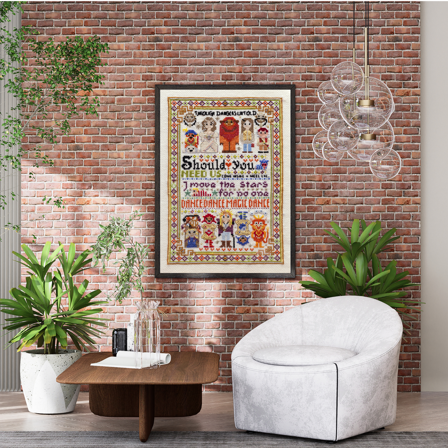 Dance Magic Cross Stitch Print