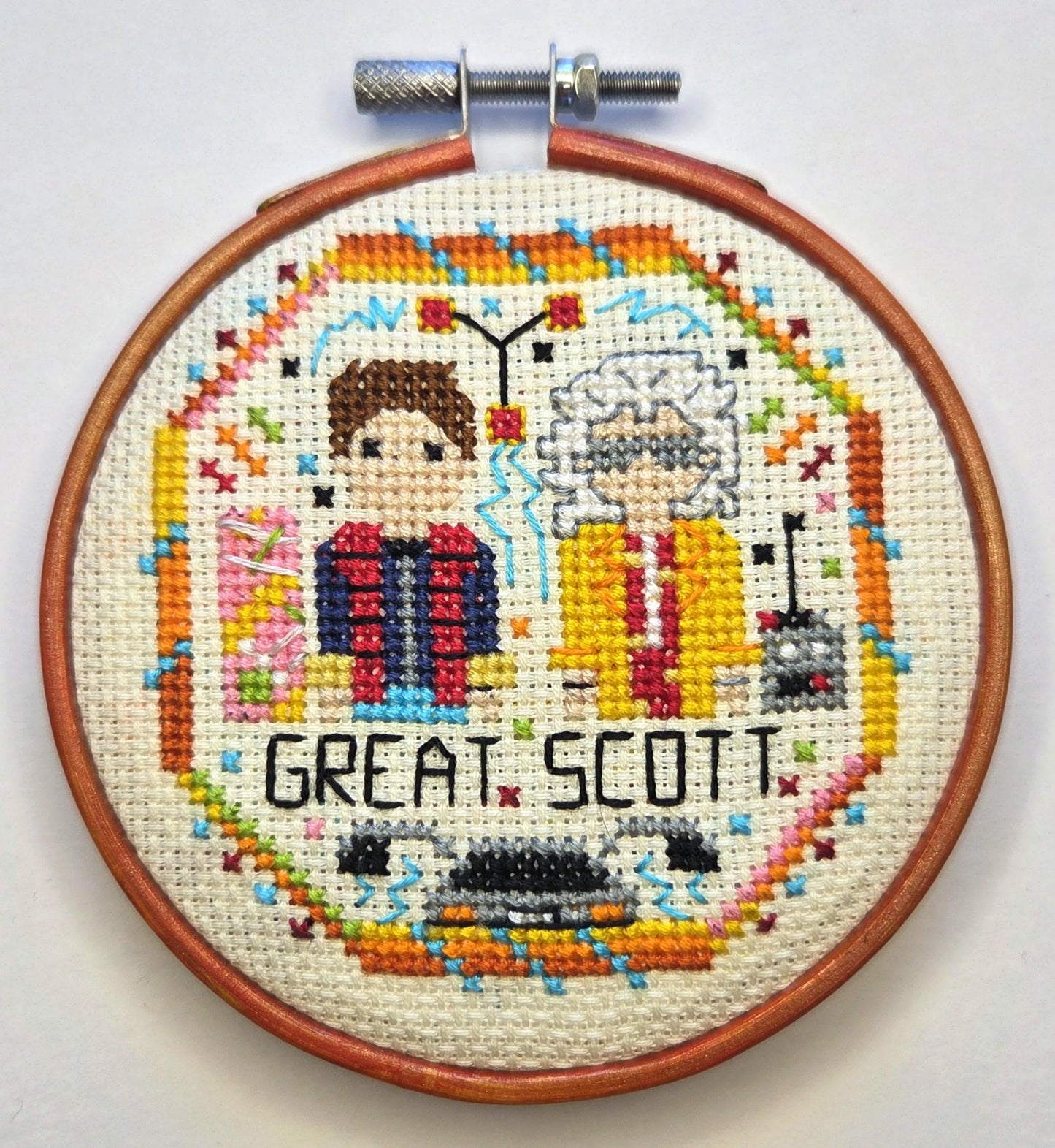 Great Scott Cross Stitch Pattern PDF Download