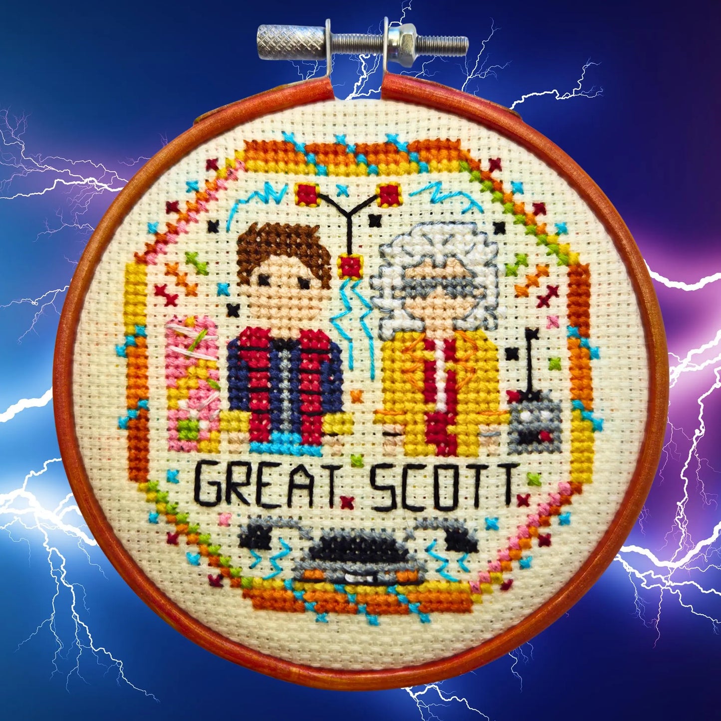 Great Scott Cross Stitch Pattern PDF Download