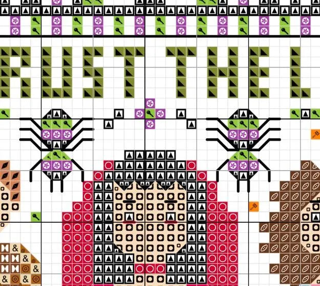 Strange and Unusual, Cross Stitch Pattern PDF Download
