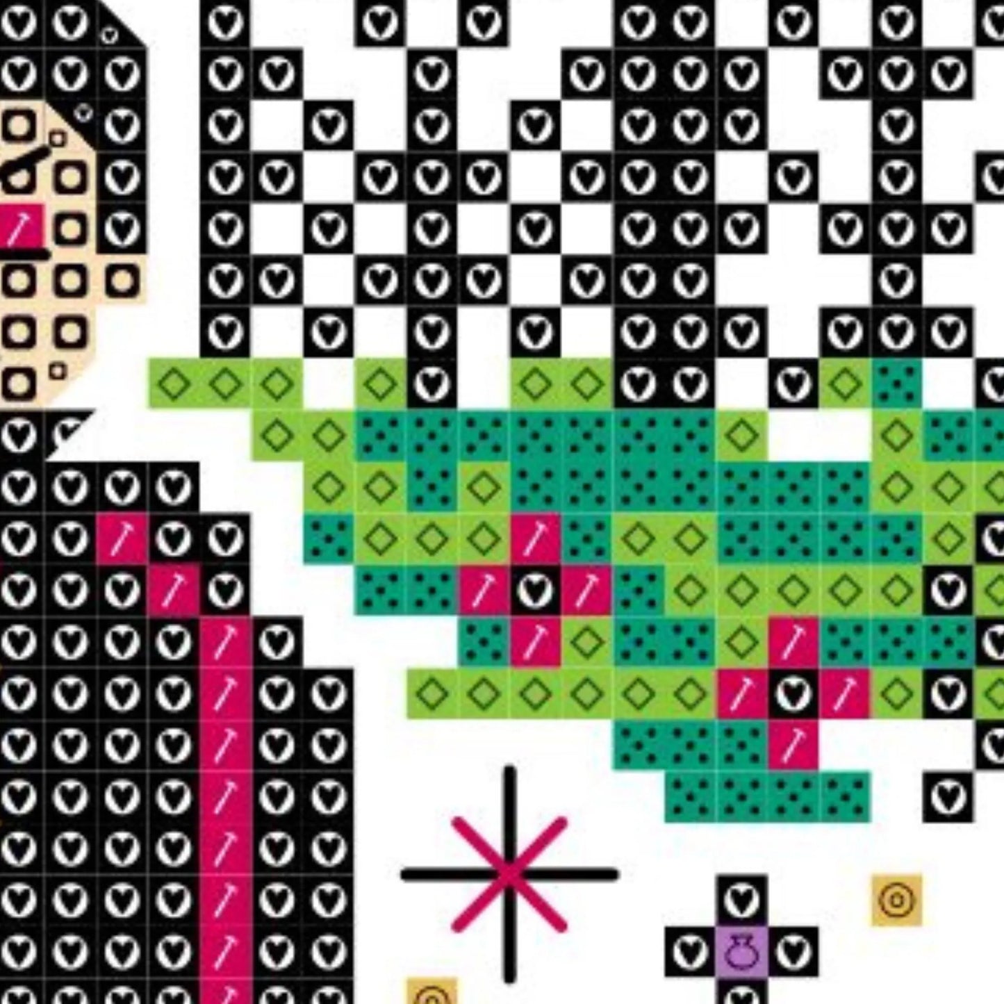 Dracula, Horror, Gothic, Vampire, Halloween Cross Stitch Pattern PDF Download