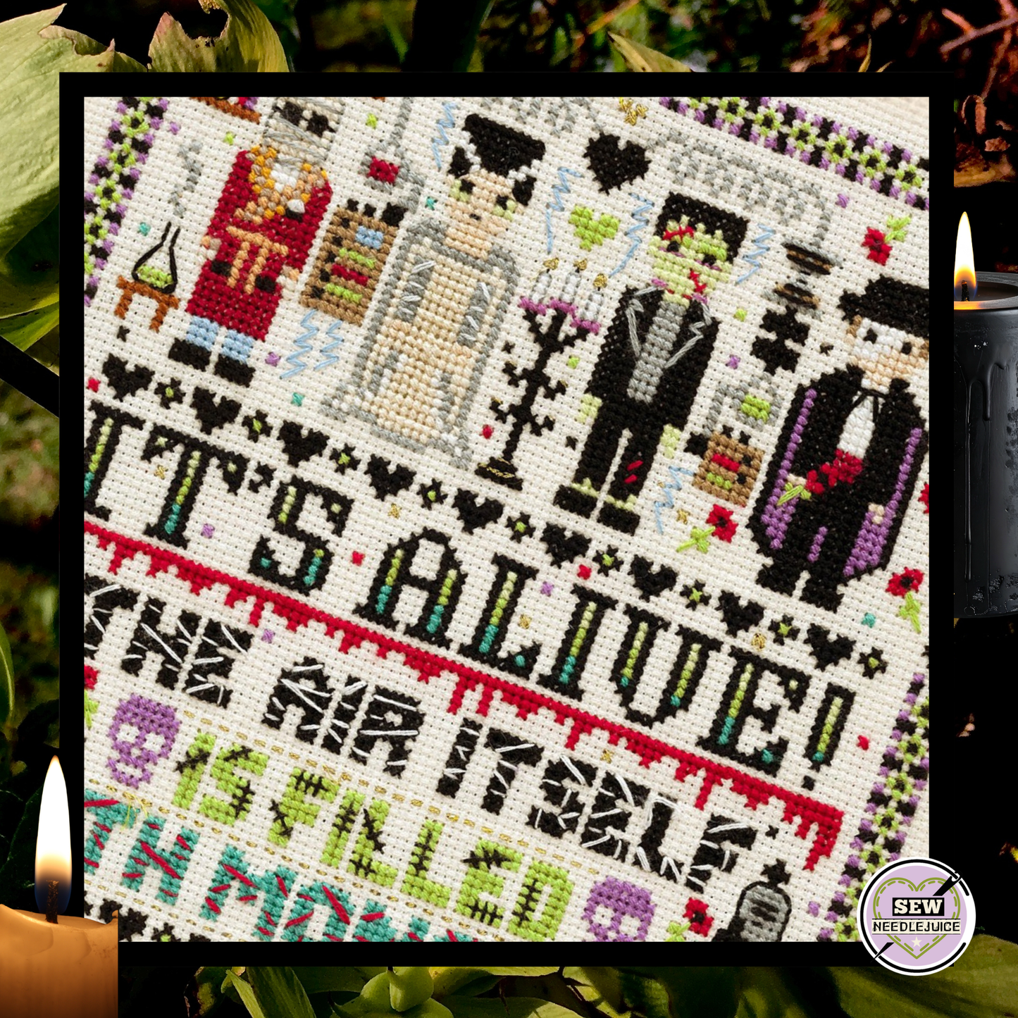 Classic Monsters Horror Movie Cross Stitch Pattern PDF Download