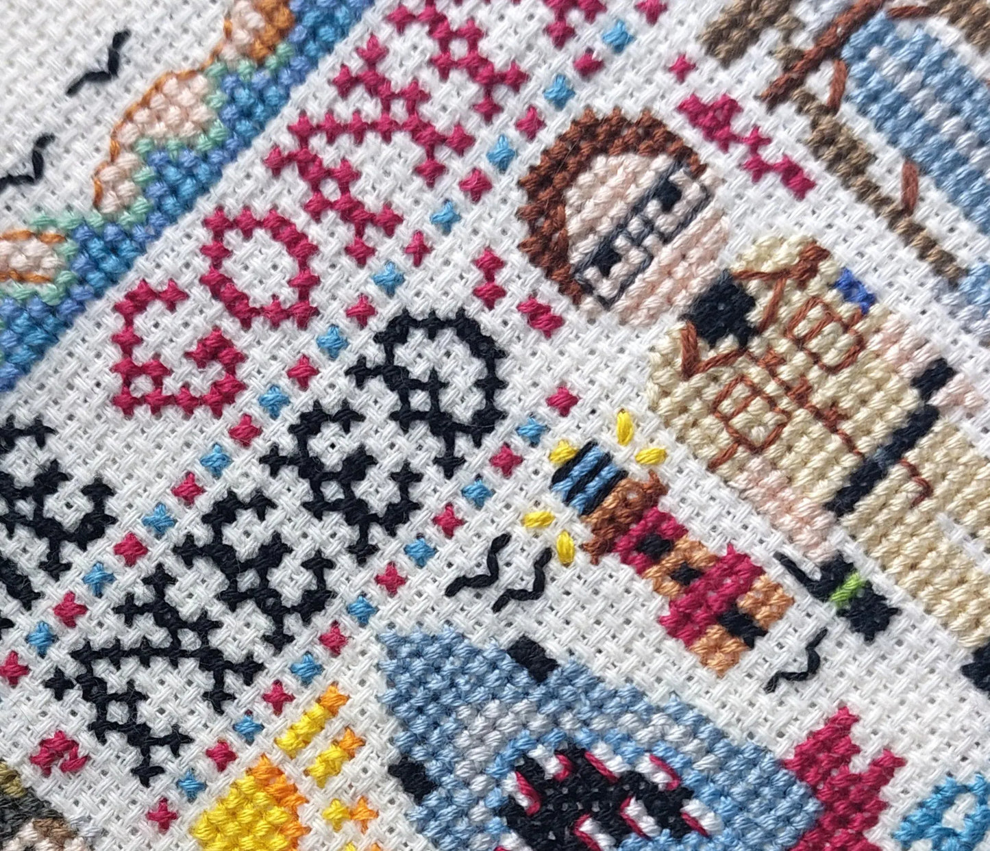 Bigger Boat Cross Stitch Pattern PDF Download
