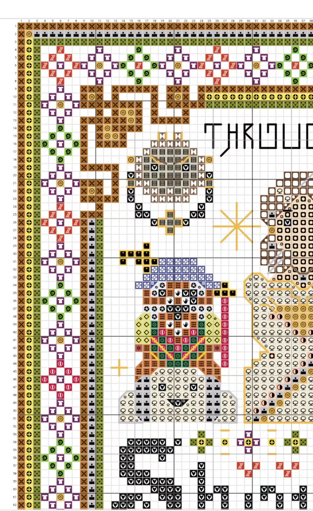 Dance Magic Cross Stitch Pattern PDF Download