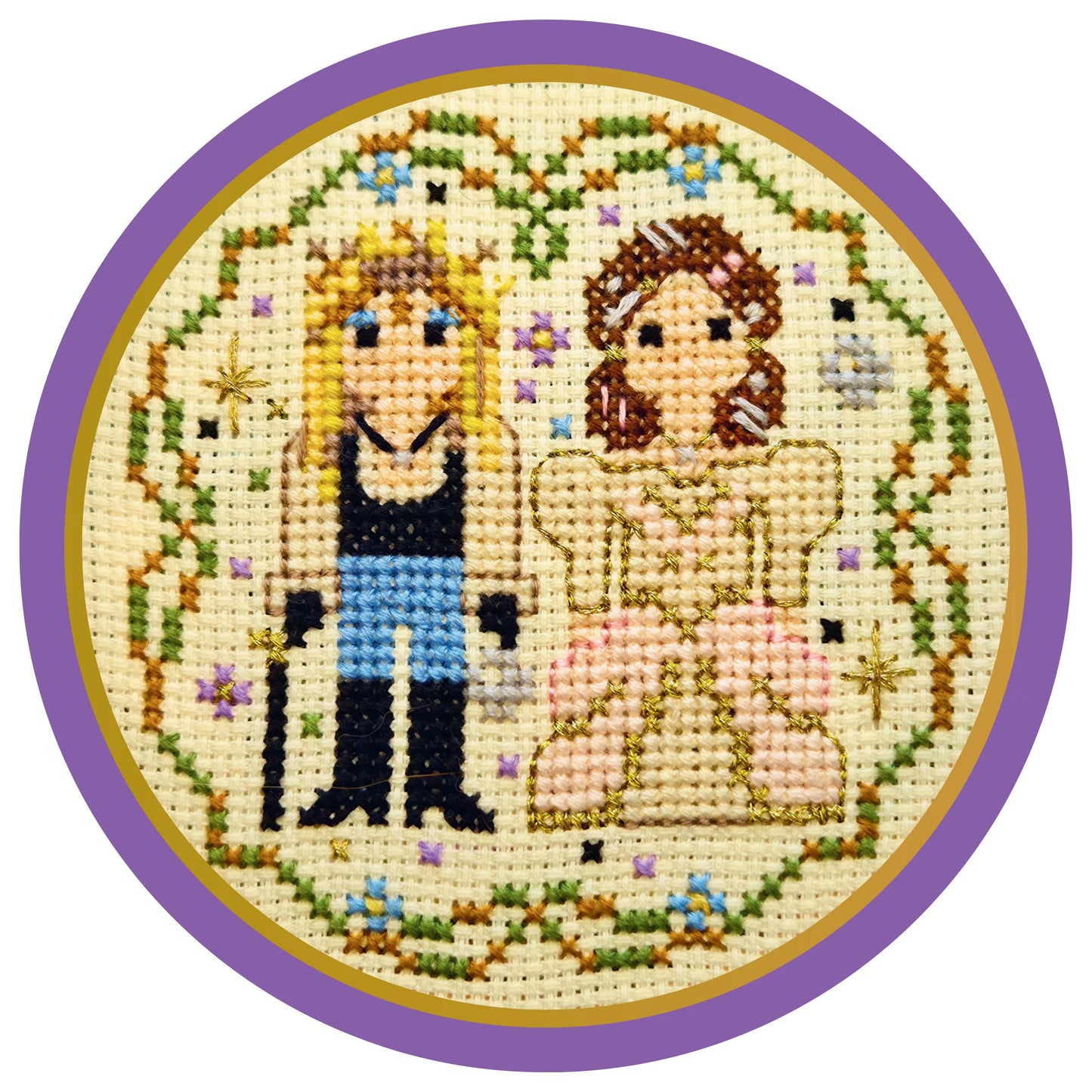 Labyrinth inspired Cross Stitch Pattern PDF Download