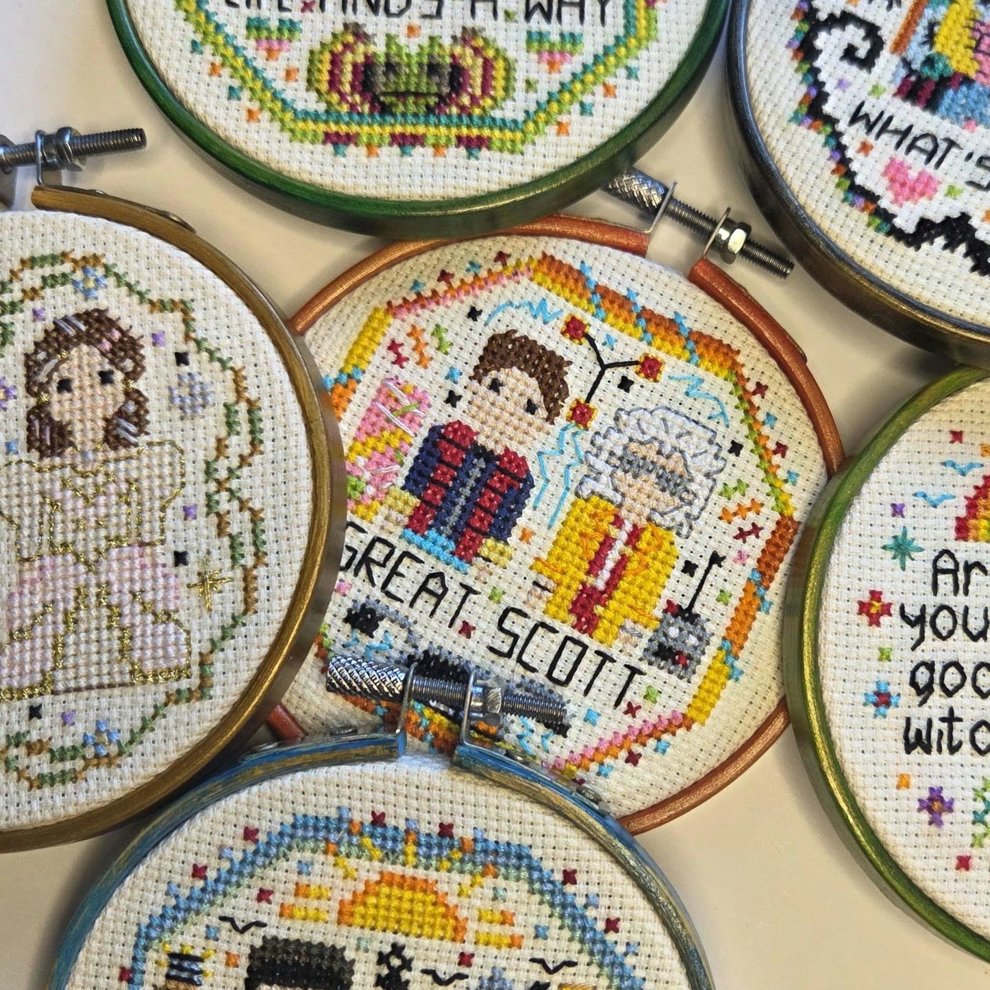 Labyrinth inspired Cross Stitch Pattern PDF Download