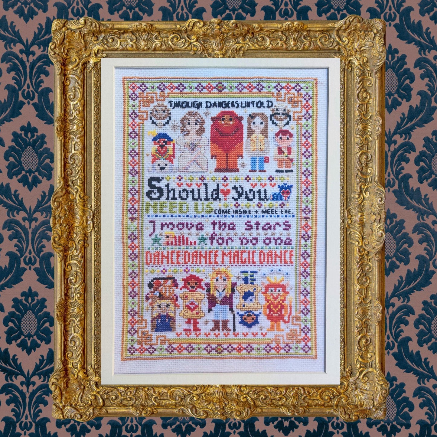 Dance Magic Cross Stitch Print