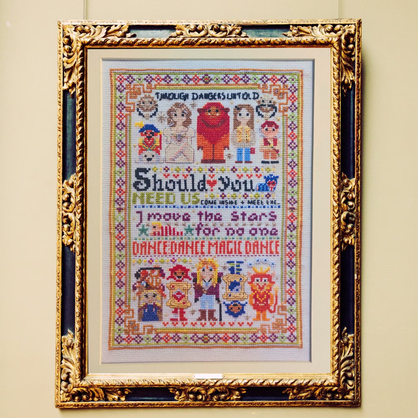 Dance Magic Cross Stitch Print