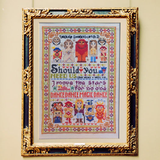 Dance Magic Cross Stitch Print