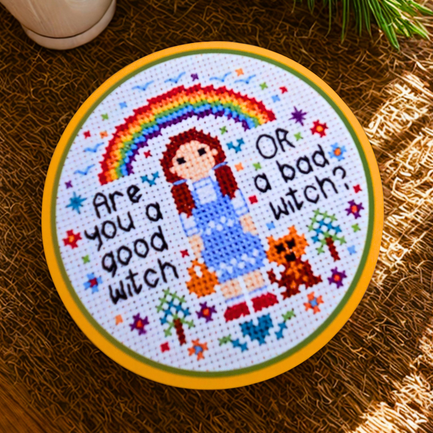 Good Witch Coaster