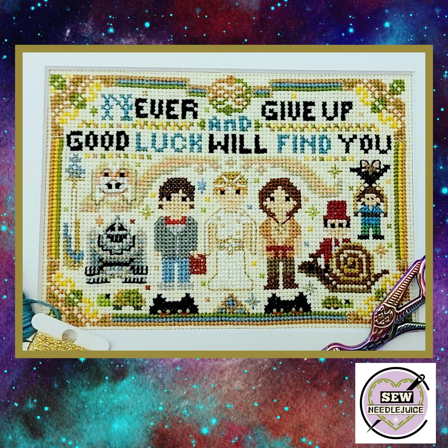 Luck Dragon Cross Stitch Pattern PDF Download