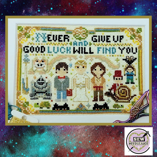 Luck Dragon Cross Stitch Pattern PDF Download