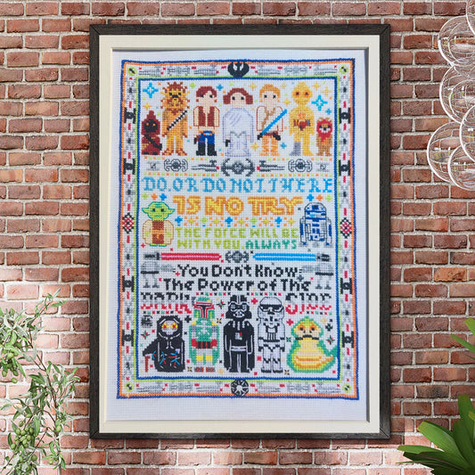 Star Wars Cross Stitch Print