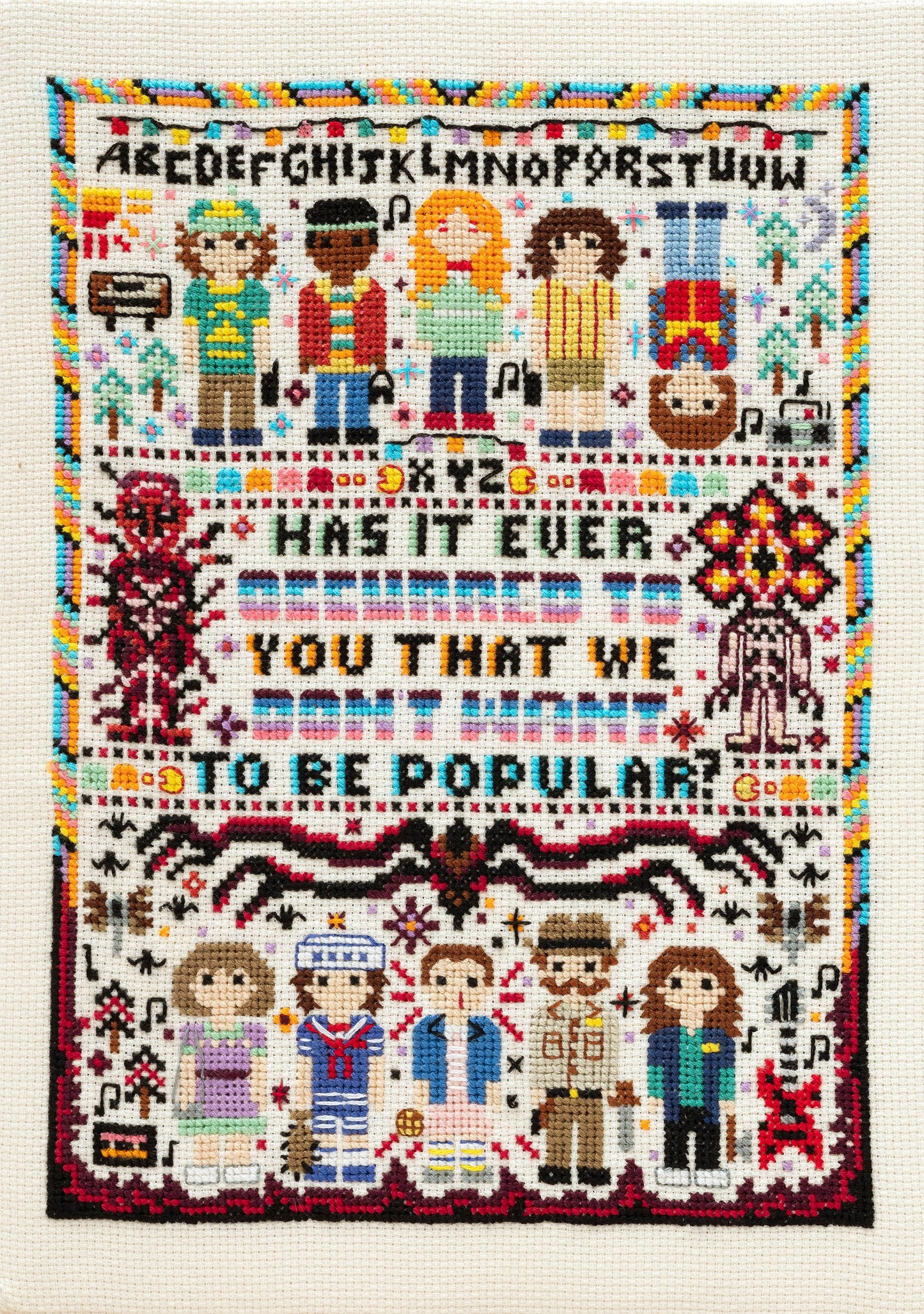 Stranger Upside Down, Cross Stitch Pattern PDF Download