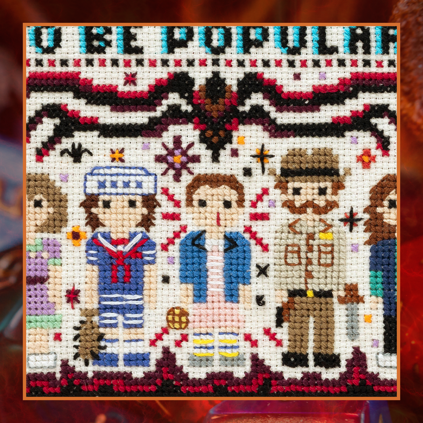 Stranger Upside Down, Cross Stitch Pattern PDF Download