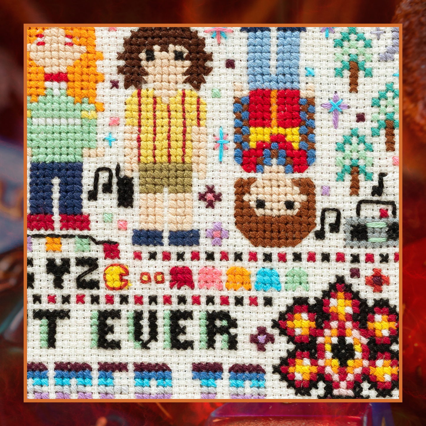 Stranger Upside Down, Cross Stitch Pattern PDF Download