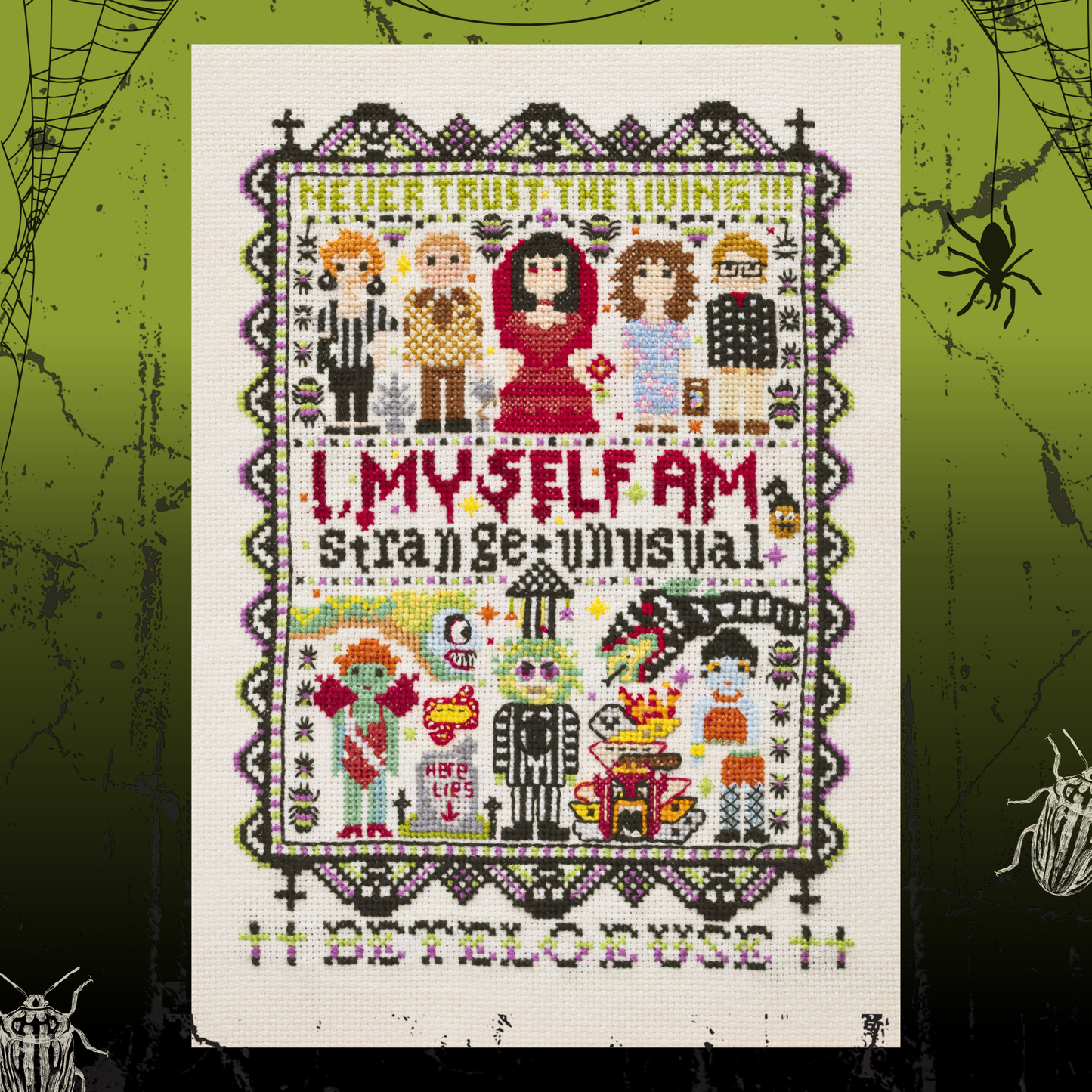 Strange and Unusual, Cross Stitch Pattern PDF Download