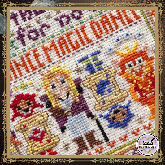 Dance Magic Cross Stitch Pattern PDF Download