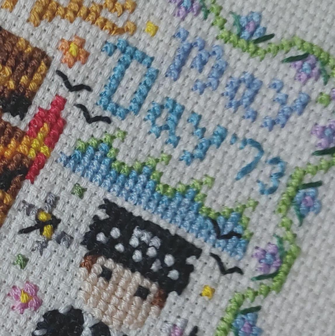 Wicker Day Cross Stitch Pattern PDF Download