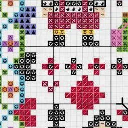 Alice in Wonderland Cross Stitch Pattern PDF Download