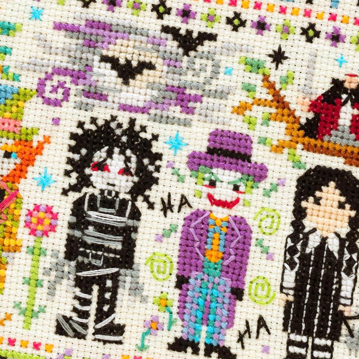 Tim Burton Movie Cross Stitch Pattern PDF Download