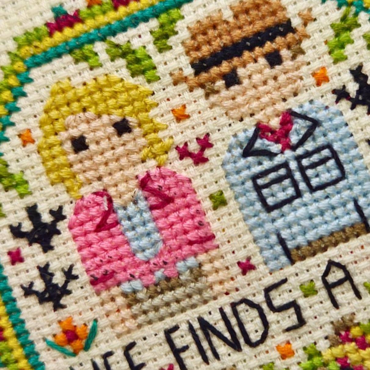 Dino Mini Cross Stitch Pattern PDF Download