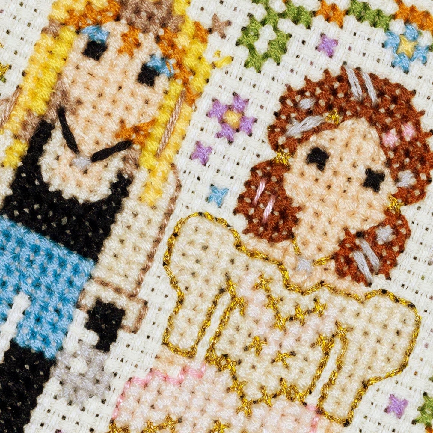 Labyrinth inspired Cross Stitch Pattern PDF Download