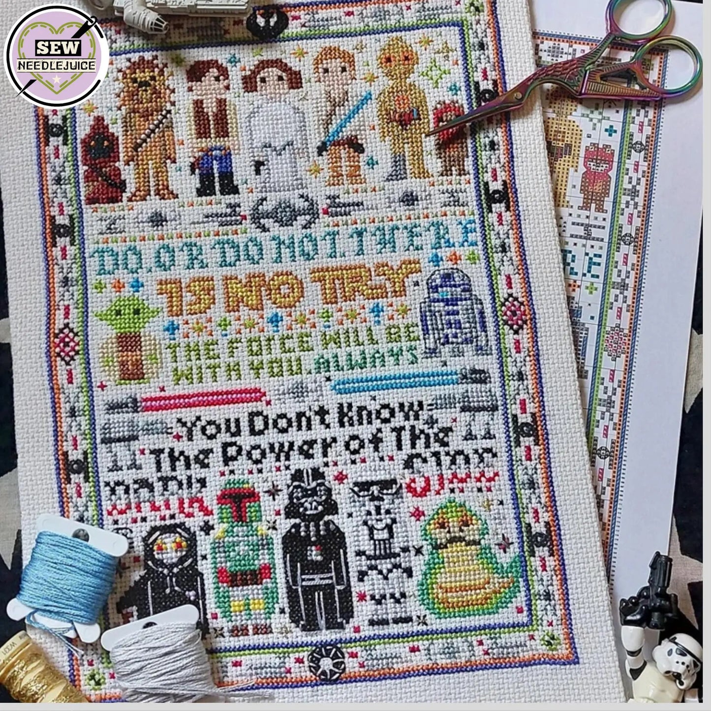 Star Sci Fi Movie Cross Stitch Pattern PDF Download